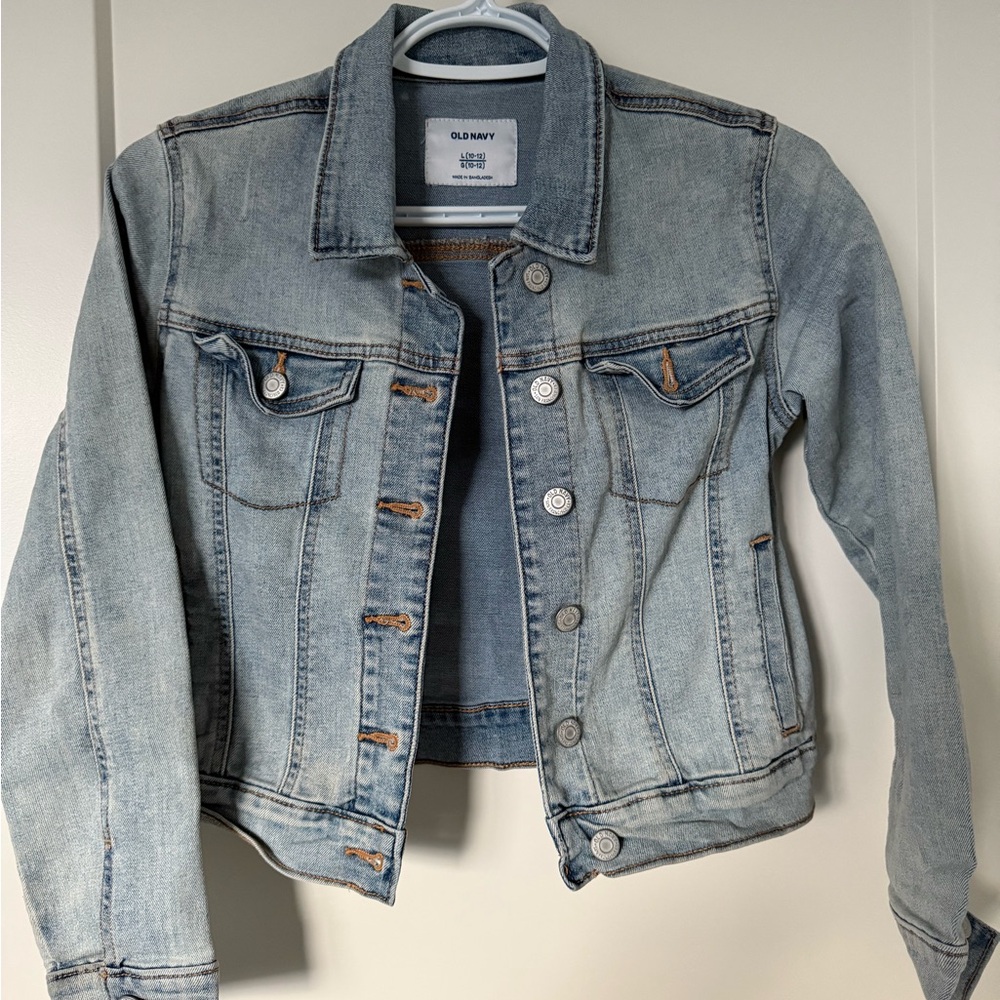 Old Navy Girls Size 10/12 denim jacket